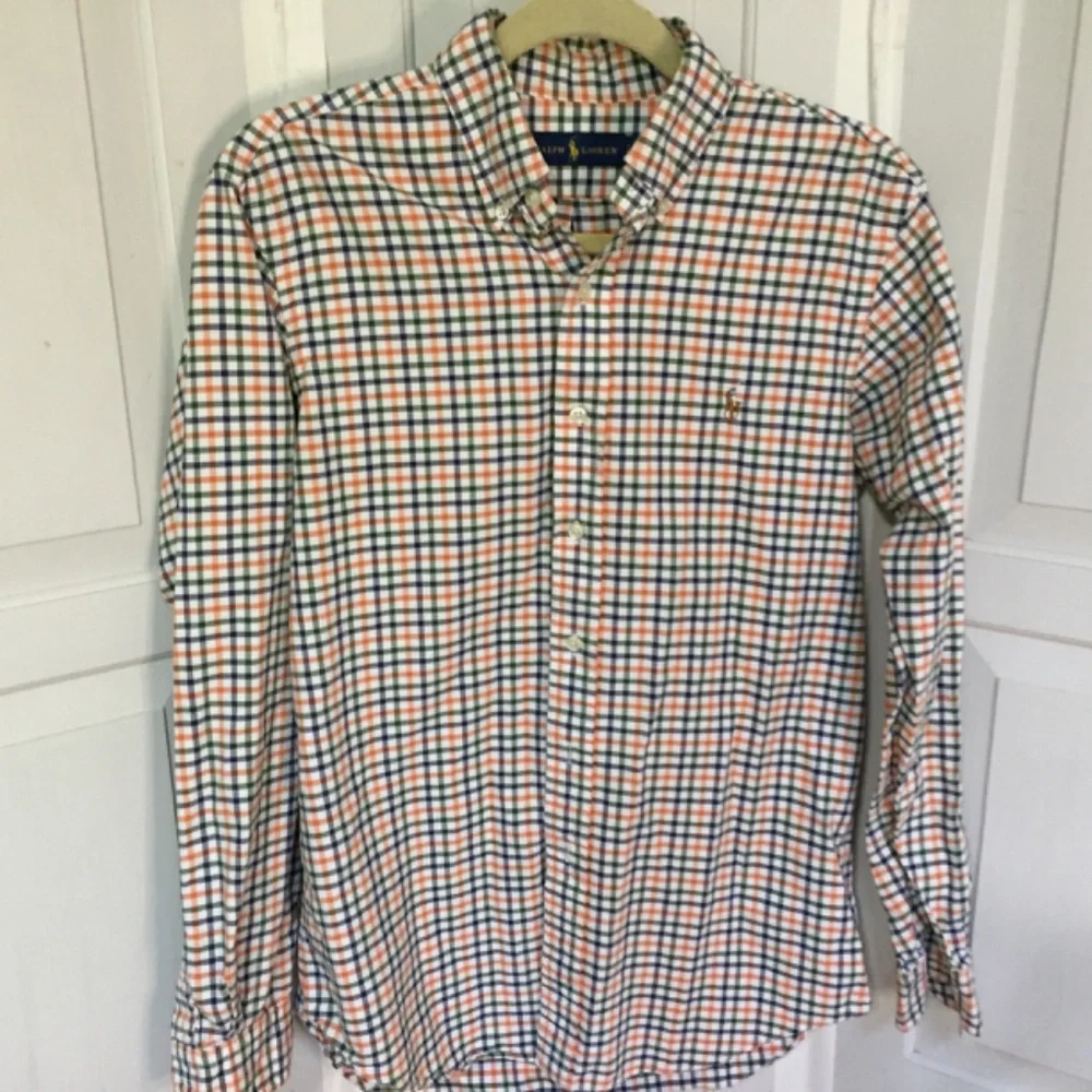 Men’s  Ralph Lauren Multicolor Plaid Casual Button Down Shirt - Picture 2 of 13